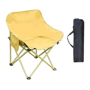 橡合杉 便攜式折疊椅 附收納袋  1個  卡其色