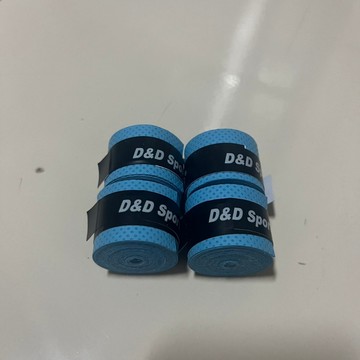 [現貨不用等]  [4入組] 羽球拍 球拍 握把帶 握把布 高C/P值 便宜 藍色  吸汗 乾爽 不黏手