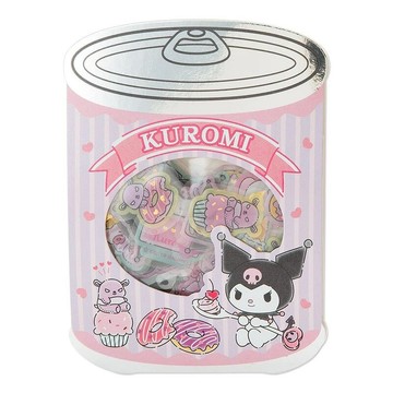 【震撼精品百貨】酷洛米_Kuromi~日本三麗鷗Sanrio 酷洛米罐型包裝貼紙*00130
