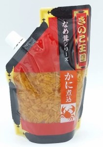 きのこ王国 かに煮込みなめ茸 270g スタンドパック