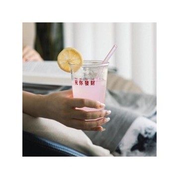2025新款啤酒杯ins祝你發財文案啤酒杯清酒杯創意精釀酒杯2024新