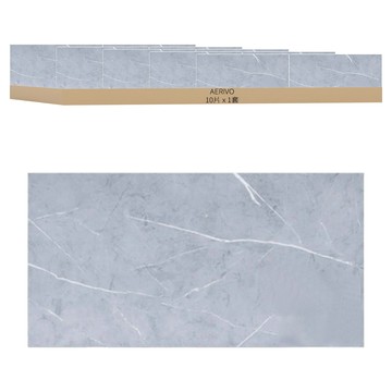 AERIVO 仿石紋免膠自粘壁貼 10片裝  1套  600 x 310 x 10mm