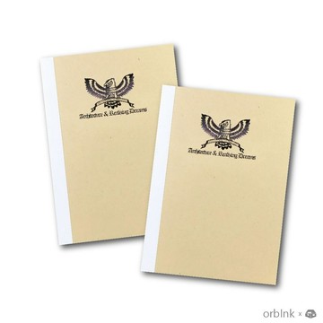 orbInk A5介紙筆記本-黑銅角鴞 Notebook A5