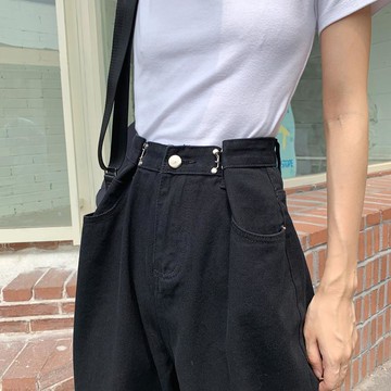 白色闊腿牛仔褲女夏薄款高腰春秋2021年新款直筒寬松垂感拖地褲子