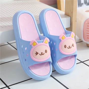 夏季新款厚底拖鞋女夏外穿涼拖坡跟松糕拖防滑高跟居家涼拖鞋