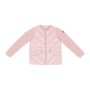 Moncler Enfant Kids 羊毛開襟外套