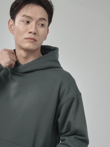 【絕版出清】厚磅毛圈連帽TEE｜超厚磅．寬鬆俐落．台灣製造