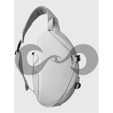 逐星單肩斜挎包男磁吸扣多功能戶外騎行防水背包11寸ipad弓箭胸包