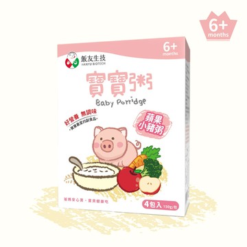 蘋果小豬寶寶粥 150gx4包/盒