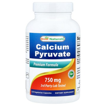 Best Naturals, 丙酮酸鈣，750 毫克，120 粒素食膠囊