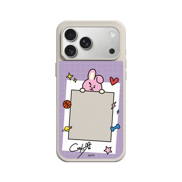 iPhone 17 Pro Max SolidX 貝殼灰 - BT21 - COOKY Stay With You