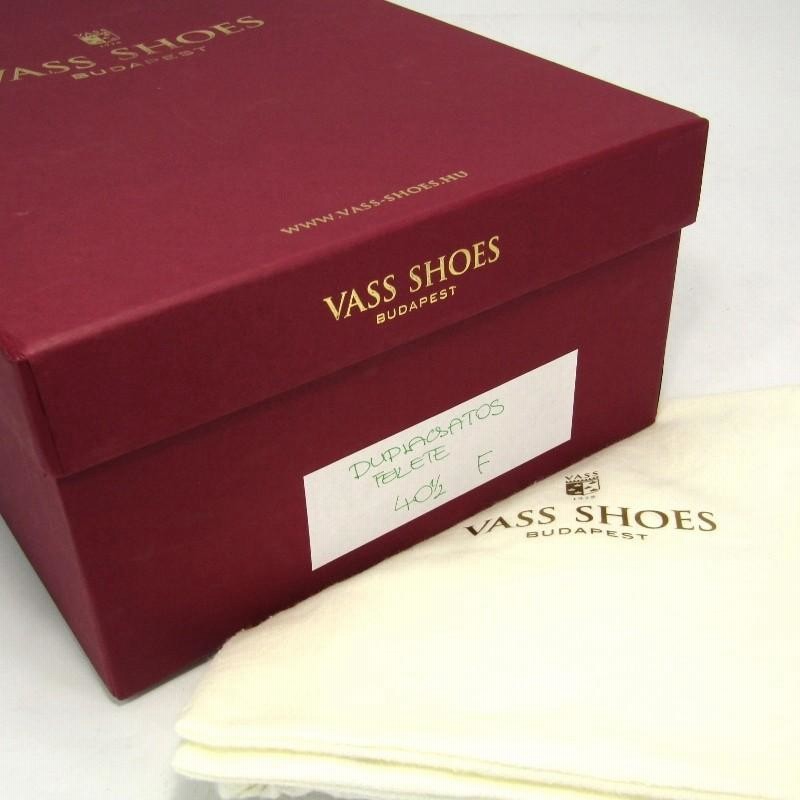 未使用 VASS SHOES ヴァーシュ ダブルモンクストラップ 1064 F