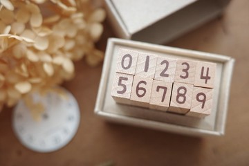 小島匠所 復刻章 - 數字123 (2.0 版)