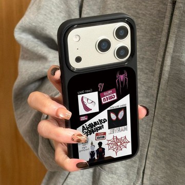 蜘蛛俠適用蘋果17pro手機殼iPhone16promax美式15pro潮牌14女13新