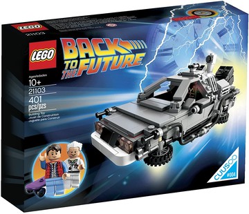 LEGO 樂高 Casso DeLorian Time Machine 21103