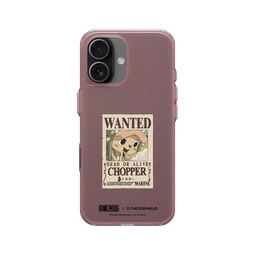 iPhone 17 Clear (相機按鈕) 晶醺玫 - 航海王 One Piece - 懸賞金系列-喬巴