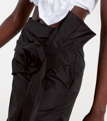 Simone Rocha Floral-appliqué pencil skirt