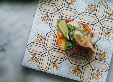 葡萄牙花磚杯墊 l H-1 l 於里斯本拍攝花磚圖案後復刻設計