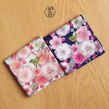 和音日本制純棉方巾超薄柔軟手帕