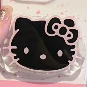 ✨桃園出貨✨韓國ins大門可愛kitty桌面手機氣囊支架伸縮摺疊粘貼懶人桌面追劇