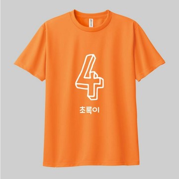 客製化姓名上衣 畢業團體服 涼感機能上衣 🇰🇷韓國進口 吸濕排汗 背號制服 立體數字 全尺寸  HAWAHEE