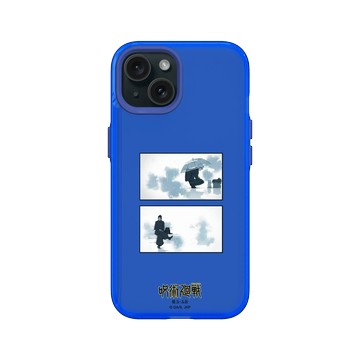 iPhone 15 Clear 激光藍 - Jujutsu Kaisen 咒術迴戰 S2 - 懷玉・玉折劇照系列-五條悟＆夏油傑雨天款