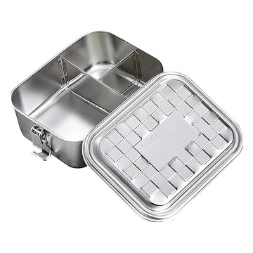 可扣三格便當盒 850ml±5%  1個  不鏽鋼