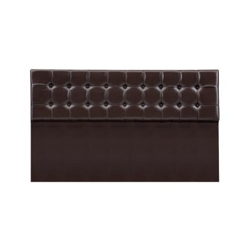 【唯熙傢俱】里昂咖啡色皮面5尺床片