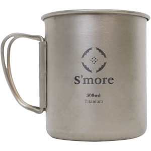 S more Titanium Mug シングルマグ チタンマグ チタンマグカップ 220ml 300ml チタン製 アウトドア