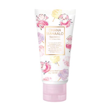【OHANA MAHAALO】珍豬粉櫻 潤澤療癒護手霜50g