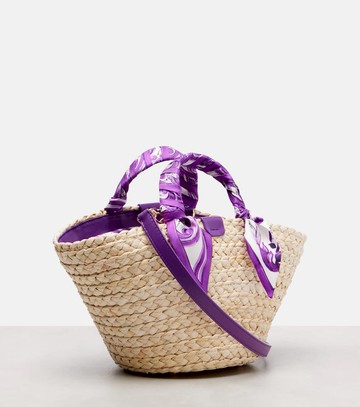 Dolce & Gabbana DG Majolica straw basket bag