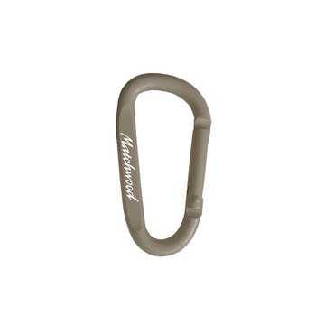 Matchwood Aluminum Alloy Hook 登山扣鑰匙圈 消光沙色款 軍事風格可參考 官方賣場