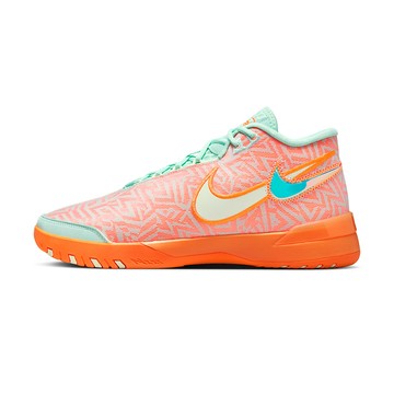 Nike LBJ NXXT Genisus EP 男 橘綠 實戰 運動 氣墊 緩震 包覆 籃球鞋 HF0711-301