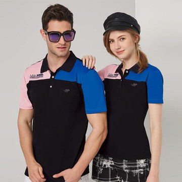 【Londa POLO】PK四角網眼女版短袖POLO衫(P237202)黑色