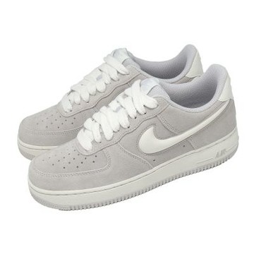 Nike 休閒鞋 Air Force 1 07 LV8 男鞋 灰 經典 麂皮 AF1 IU7592-078