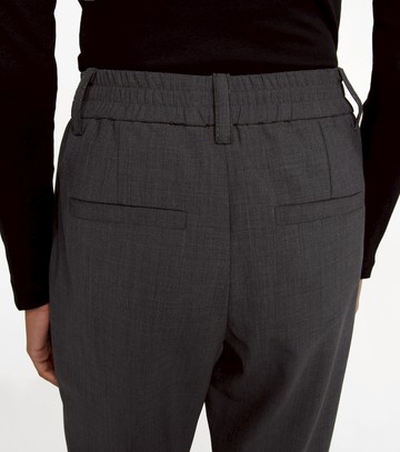 Brunello Cucinelli High-rise tapered wool-blend pants