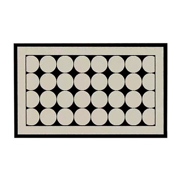 AFAMIC 艾法 橡膠珪藻土防滑軟地墊  幾何圖形  60 x 40cm  1個