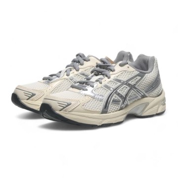 ASICS 慢跑鞋 GEL-1130 奶油 白銀 復古 運動鞋 女 1202A164116