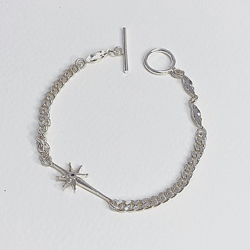 || chun x chun || × shiny × 925純銀海藍星手鍊