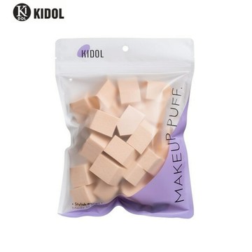 韓國KIDOL 五角膚色拋棄式粉撲(小)(30入)  80940 / 化妝海綿 粉撲 海綿 拋棄式粉撲 韓國海綿