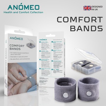 【ANOMEO】 舒適手環 預防暈船噁心 (暈車/暈船/暈機/緩解緊張)