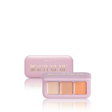 MKUP 美咖【新品上市】美肌修修三色遮瑕盤 2入