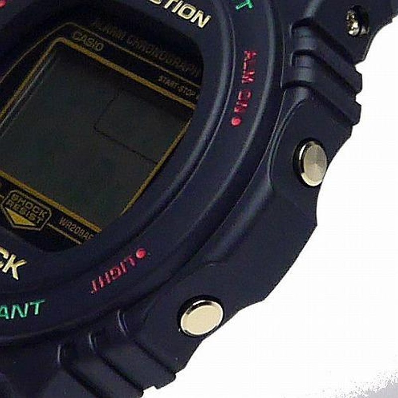 G-SHOCK 復刻モデル DW-5700TH-1JF デジタル腕時計 クリスマスカラー