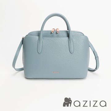 aziza URI手提斜背包-大 薄暮藍