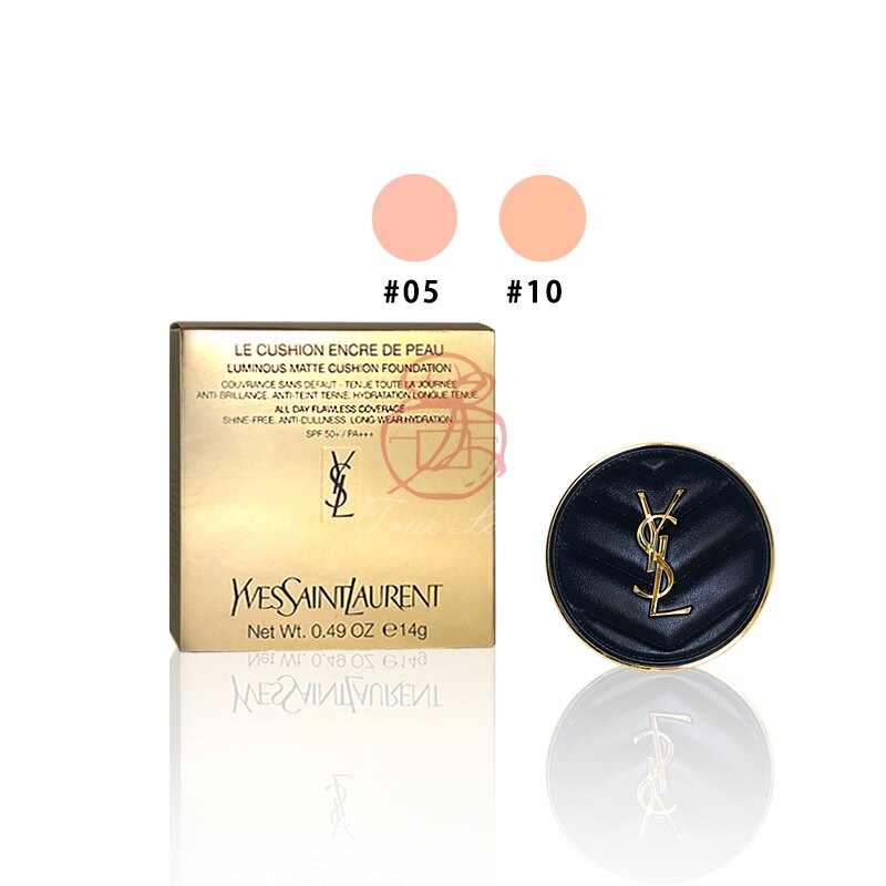 YSL 恆久完美霧光氣墊粉餅 #05/#10 14g 兩款供選 ☆真愛香水★