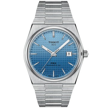 TISSOT 官方授權 PRX 簡約復古機械腕錶-漸層黑 錶 手錶 送禮 T1374071135101 / T137.407.11.351.01