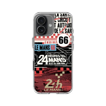 iPhone 17 Clear Case（相機按鈕） 透明 - 24 Hours of Le Mans - Le Mans 66 Poster