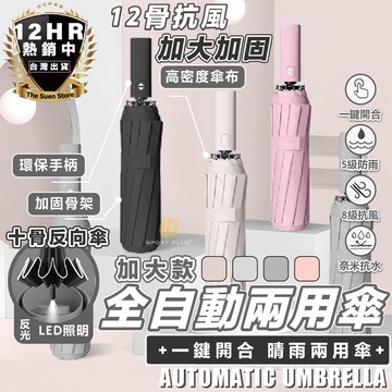 s-sportplus+雨傘 自動傘 遮陽傘 摺疊傘 反向傘 十骨自動傘 輕量傘 晴雨傘 輕量傘