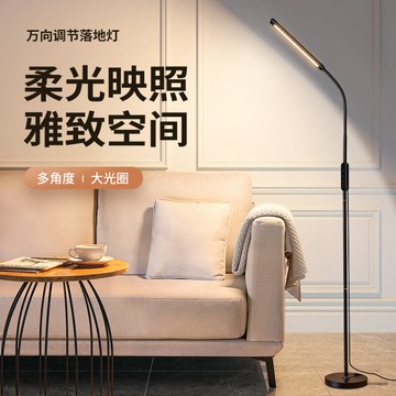 遙控落地燈客廳臥室檯燈學習床頭燈鋼琴燈立式兒童禮物書房閱讀燈 雙11全館免運