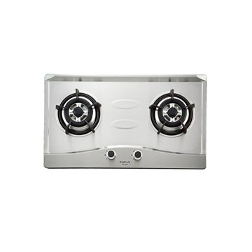 [莊頭北] TG-8501S 雙口不銹鋼檯面爐_天然NG天然氣